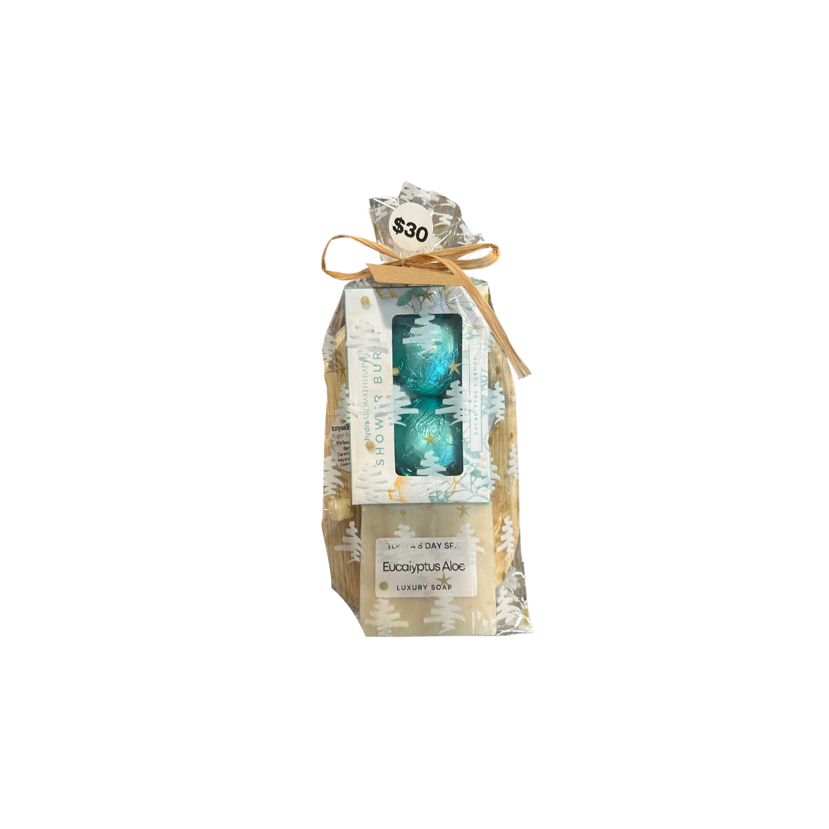 $23 Gift Set: 2 Sinus & Ful Relief Shower Bursts & Eucalyptus Soap
