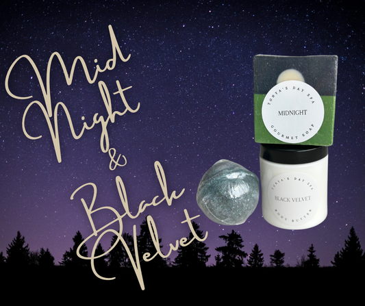 Midnight & Black Velvet Gift Set