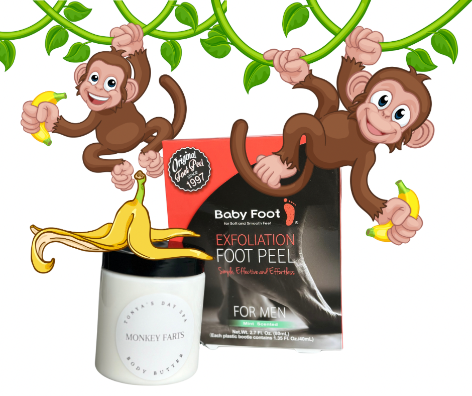 Monkey Feet Gift Set