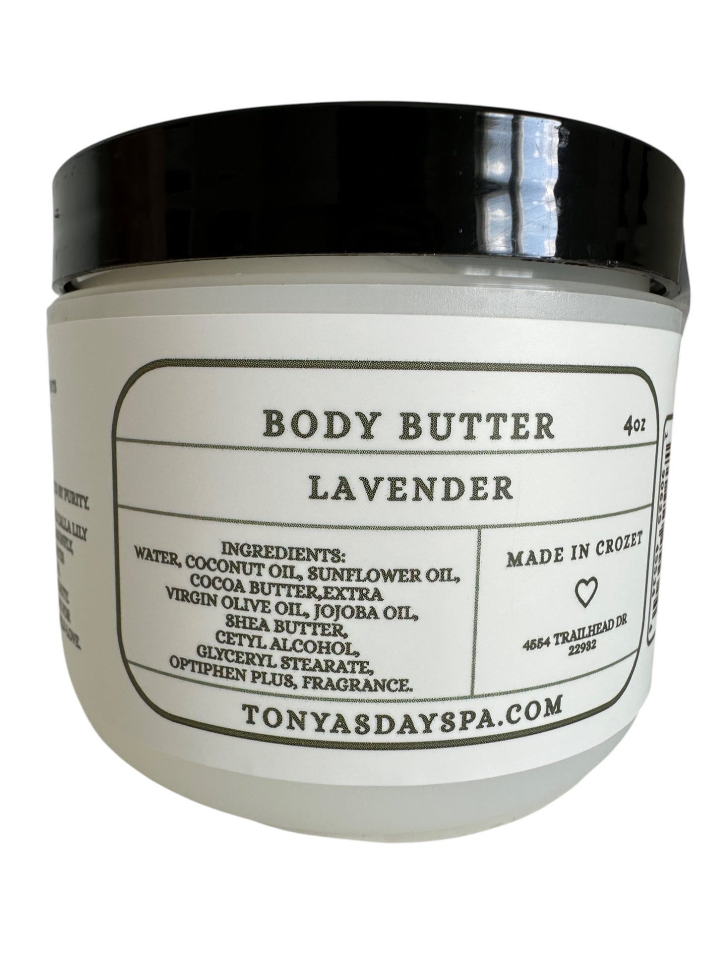 Lavender 4oz- Body Butter
