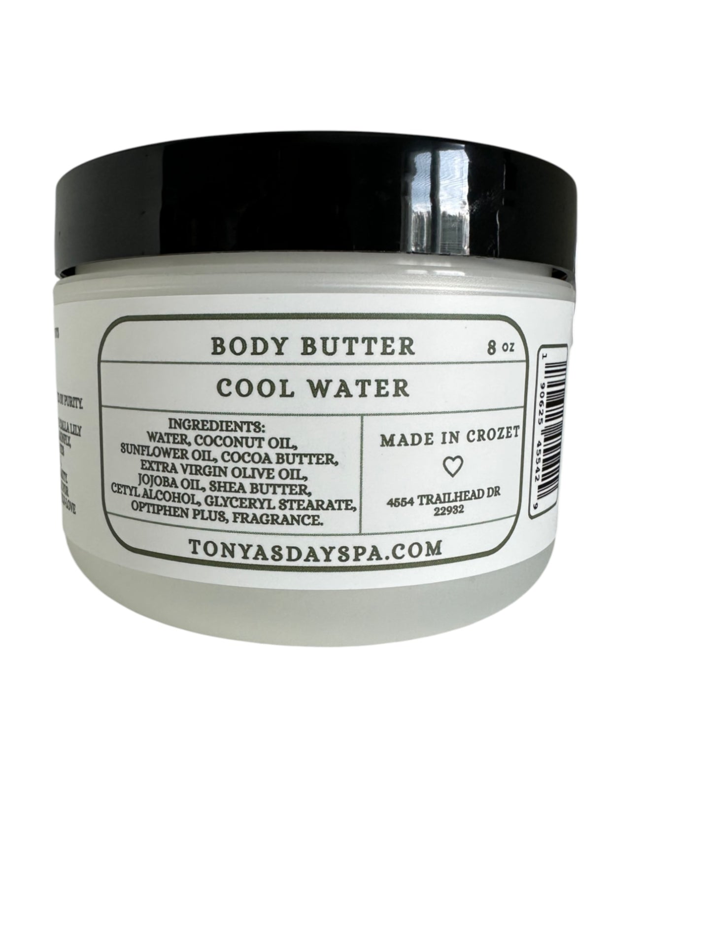 Cool Water 8 oz- Body Butter