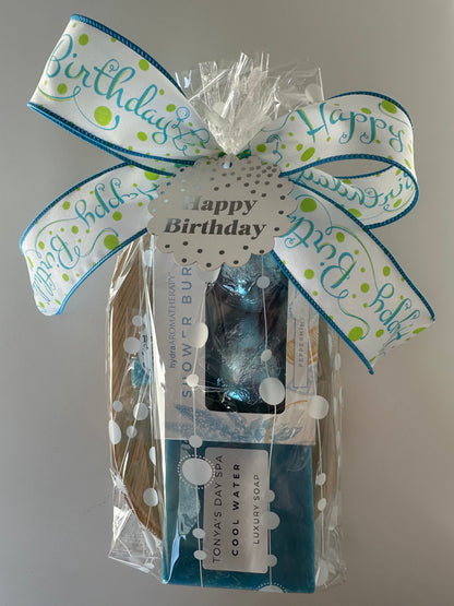 Happy Birthday Shower gift Cool Water