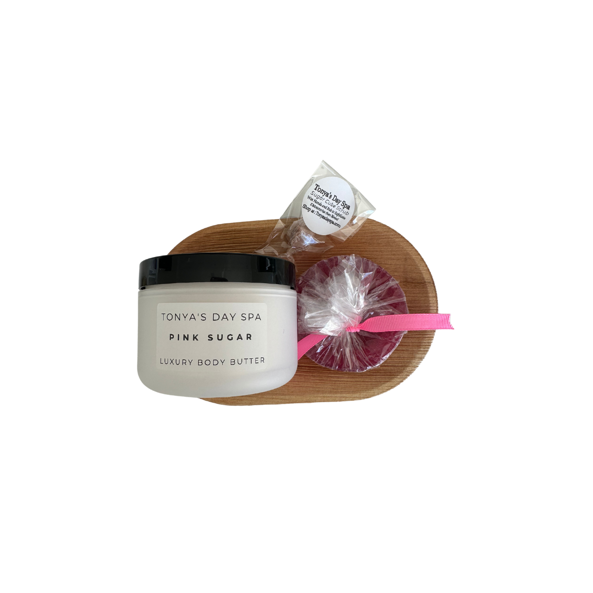 $30 Gift Set: Pink Sugar Body Butter & Sugar Loofah Soap