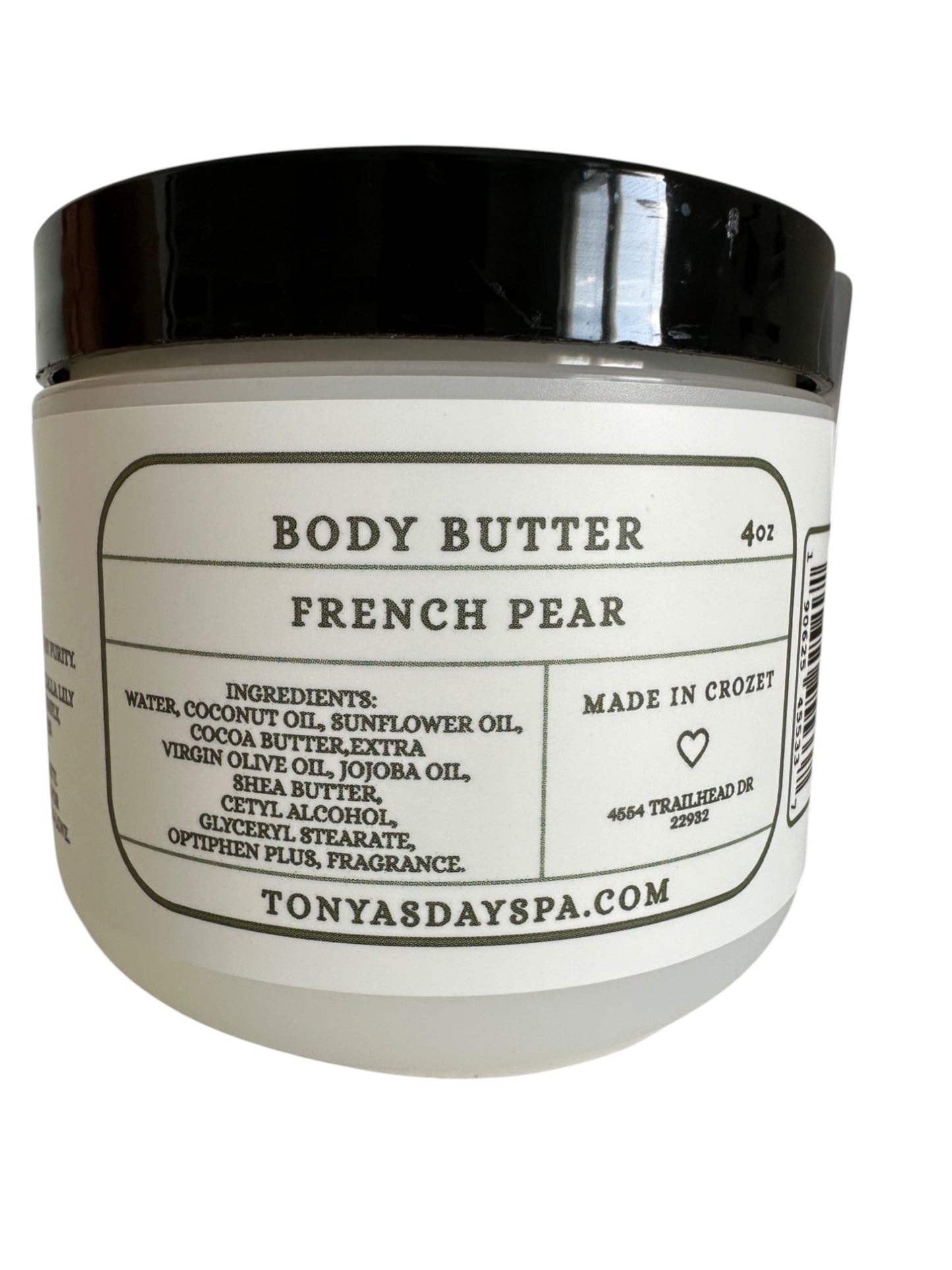 French Pear 4oz- Body Butter