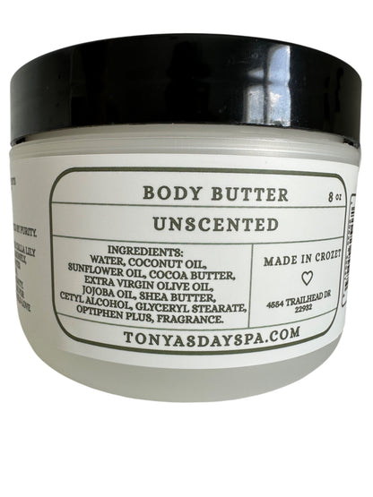 Unscented 8oz-Body Butter