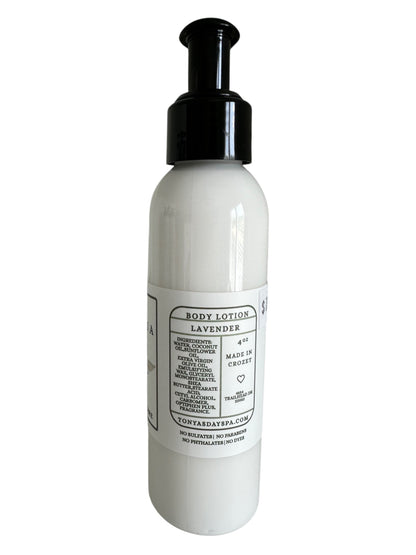 Body Lotion 4 oz Pump Bottle