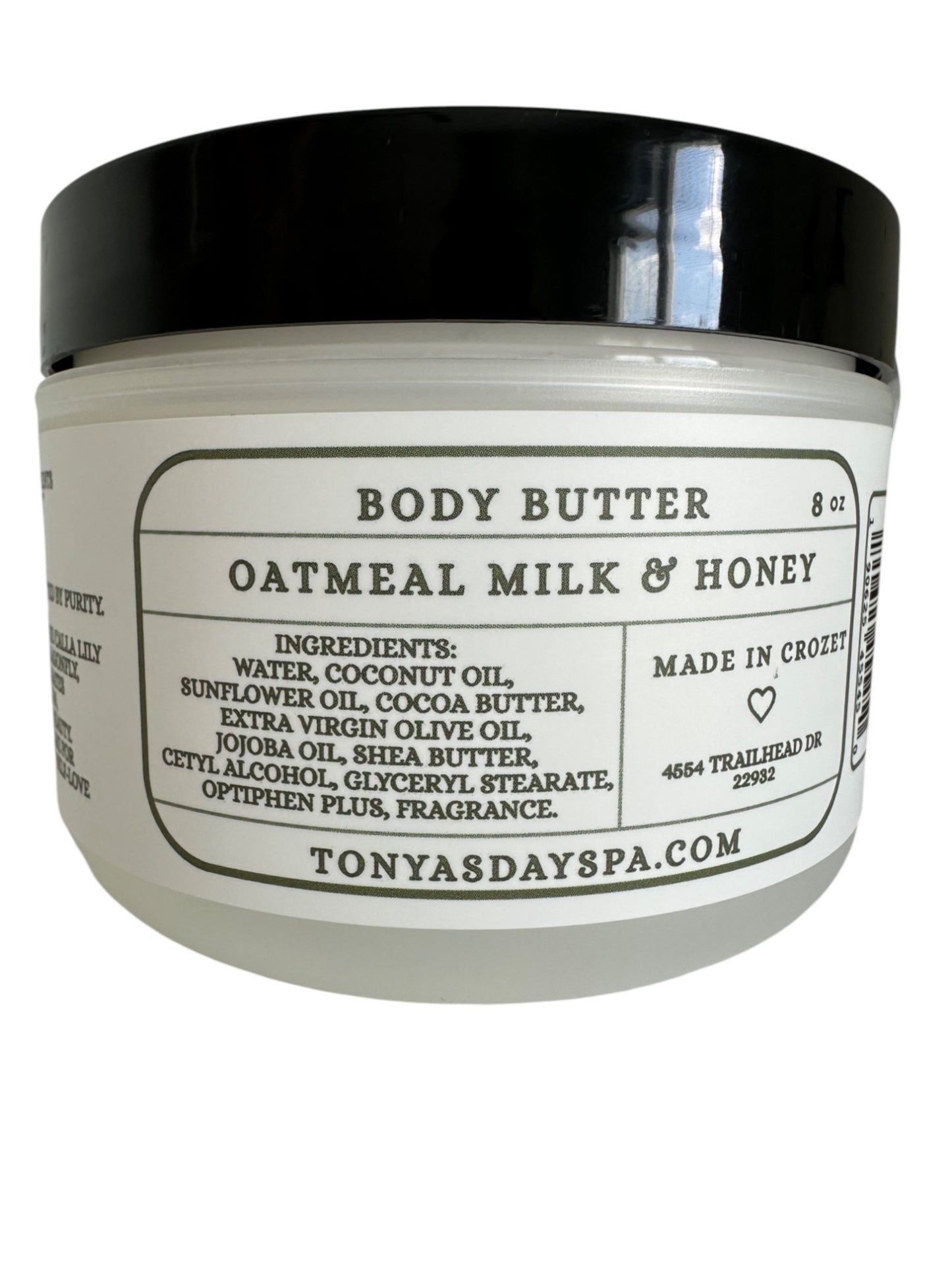 Oatmeal Milk & Honey 8oz-Body Butter